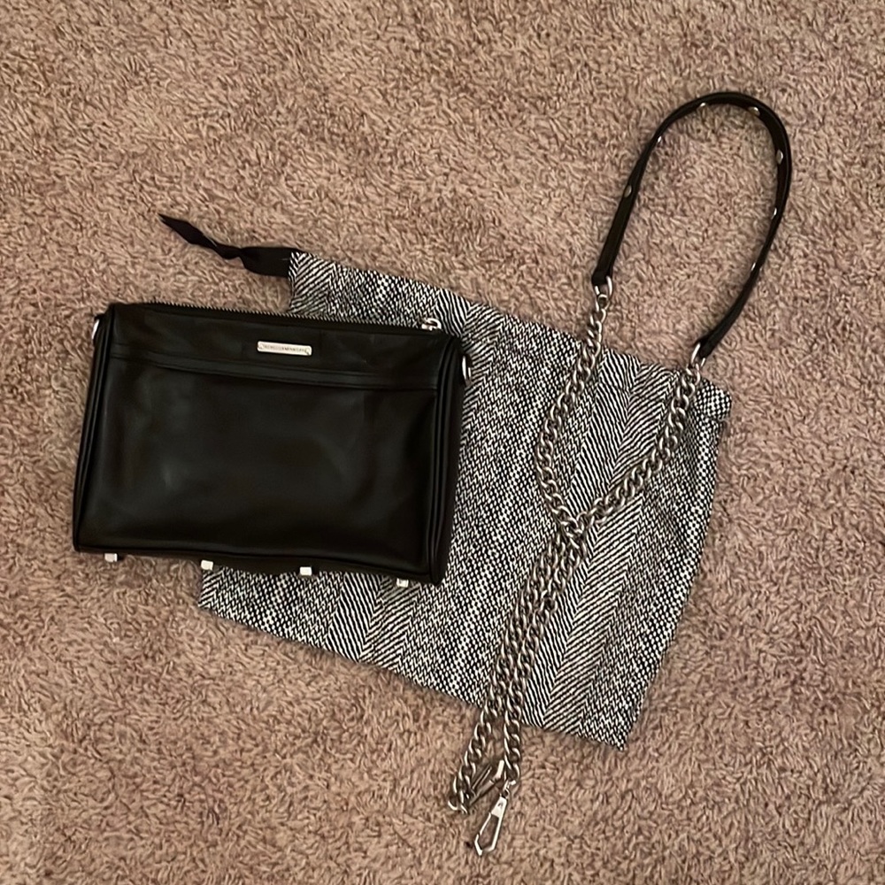 Black Rebecca Minkoff MAC mini bag